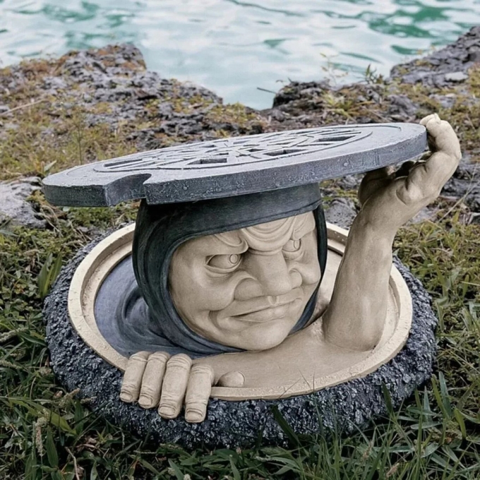 Необычные садовые скульптуры