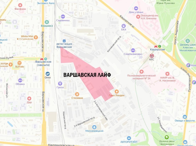 Генплан лайф Варшавская
