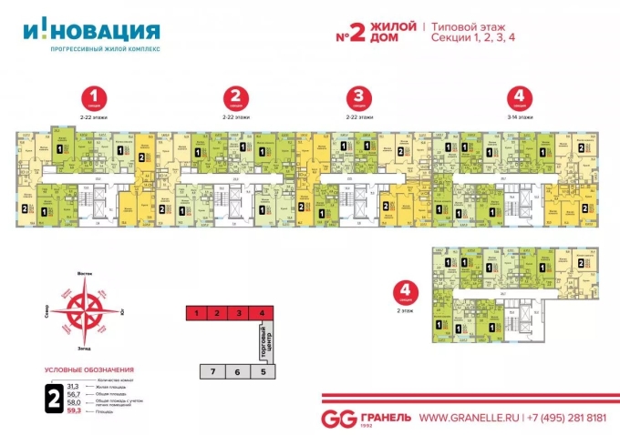 ЖК инновация планировки