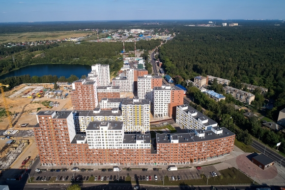 Набережная ЖК Новокрасково