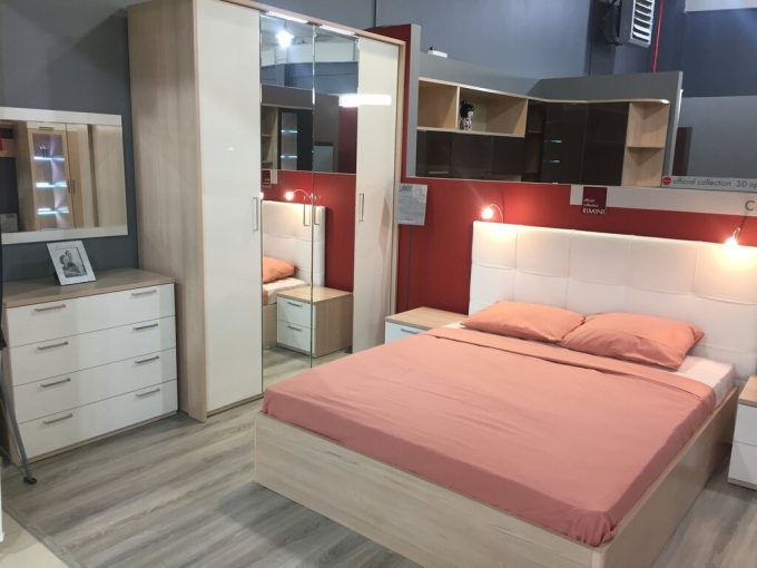 Спальня Rimini Ice Шатура