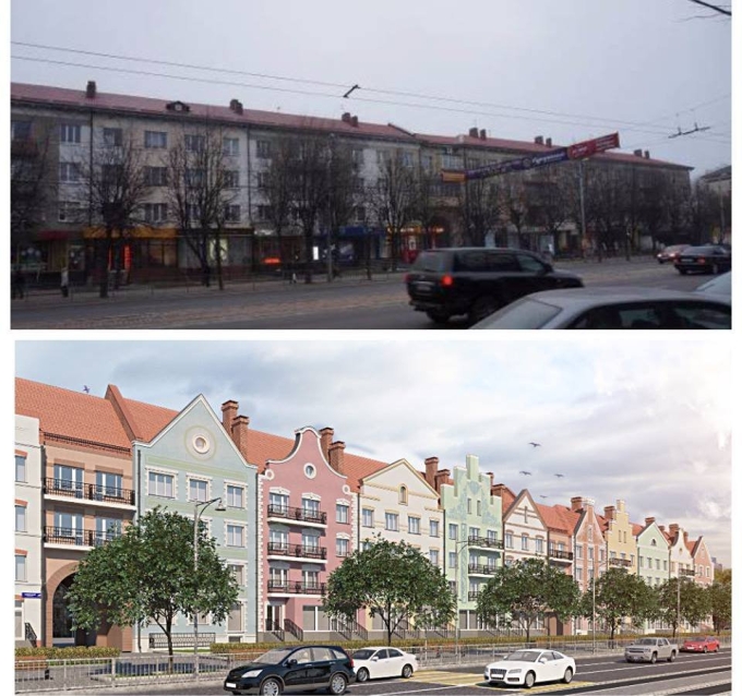 Хрущевки Ленинский проспект Калининград