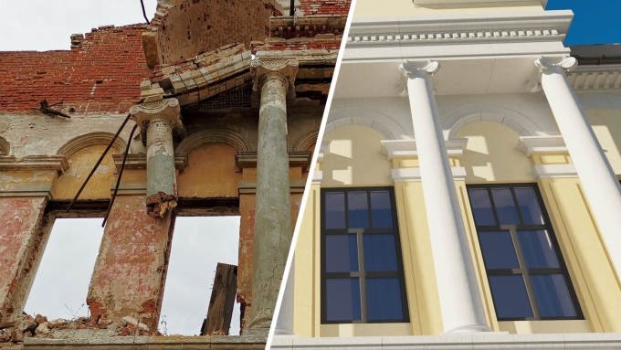 Отреставрированные здания