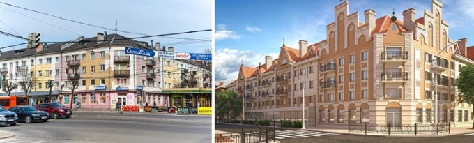 Хрущевки Ленинский проспект Калининград