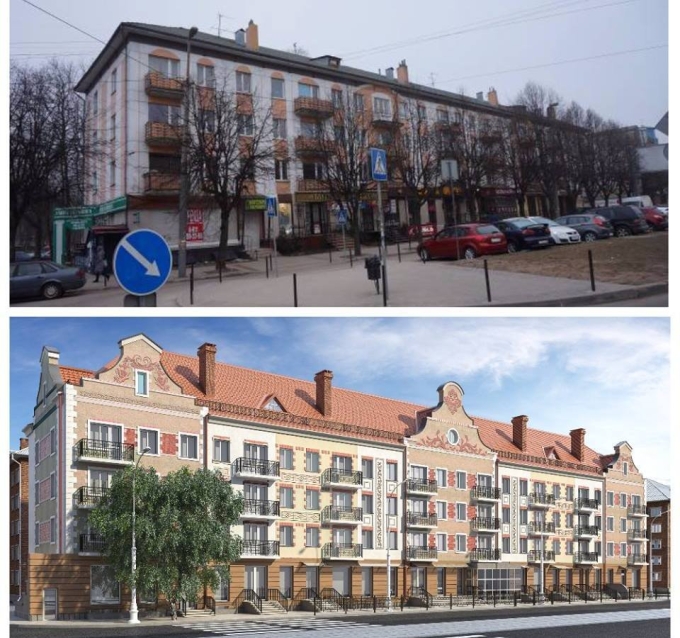 Реконструкция хрущёвки в Калининграде