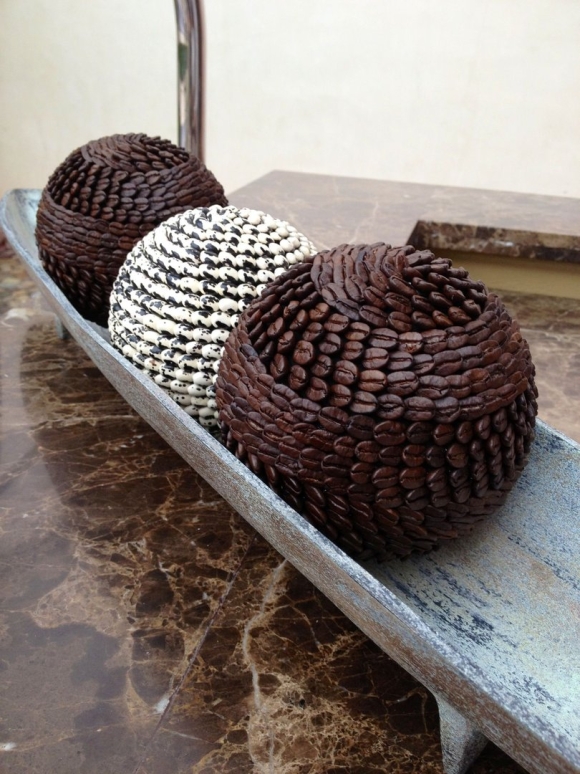 Поделки из кофейных зёрен