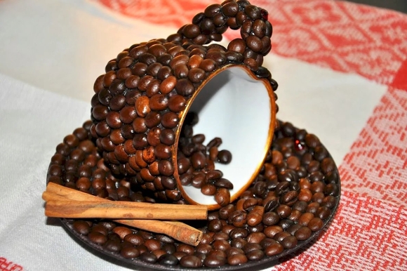 Поделки из кофейных зёрен