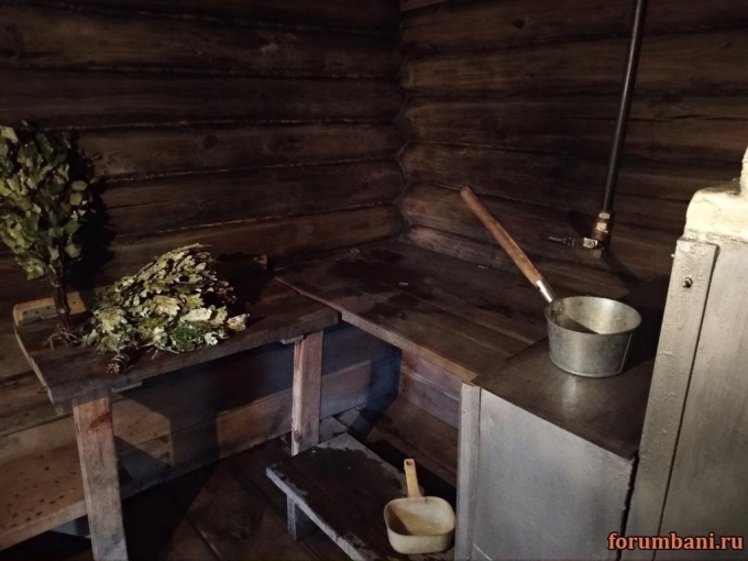 Простая деревенская баня
