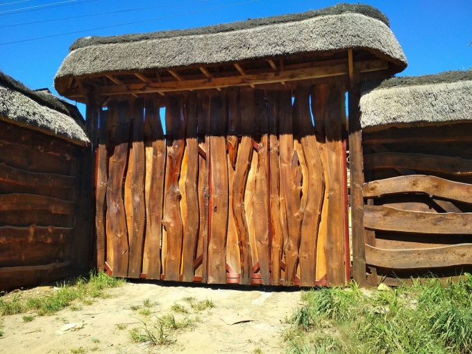 Сарай из горбыля