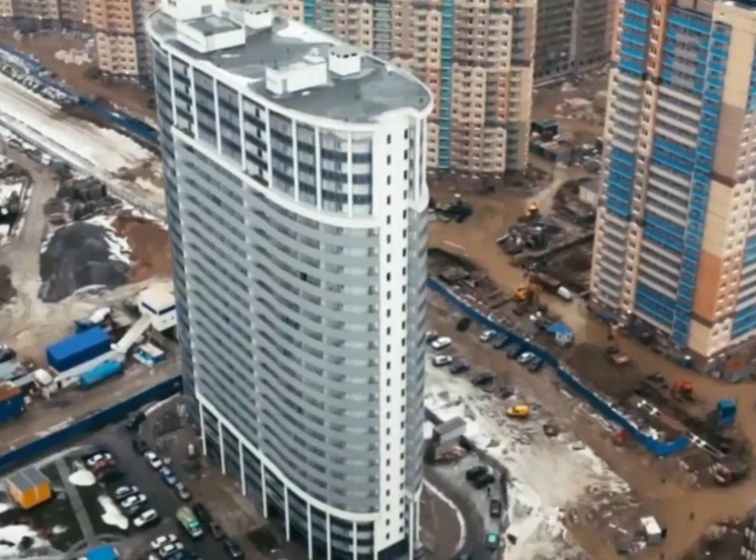 ЖК флагман Кудрово фонтан