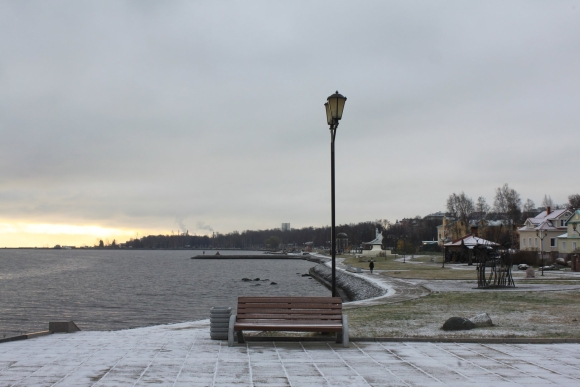 Онежская набережная в Петрозаводске