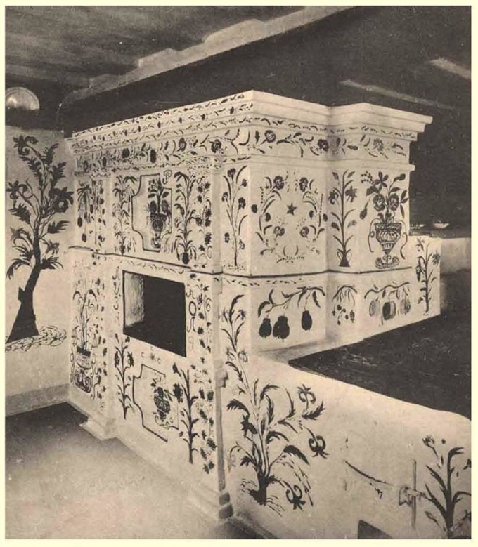 Расписные русские печи