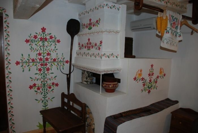 Печь в украинской хате