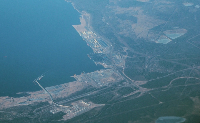 Морской порт Усть Луга