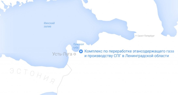 Комплекс по переработке этансодержащего газа Усть Луга