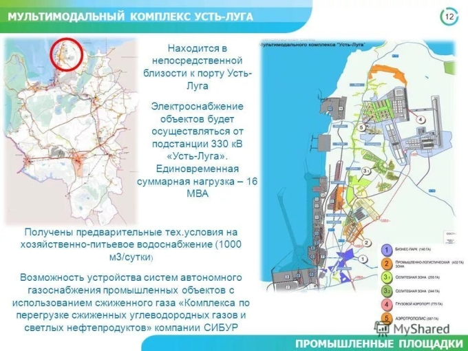 Усть Луга порт проект