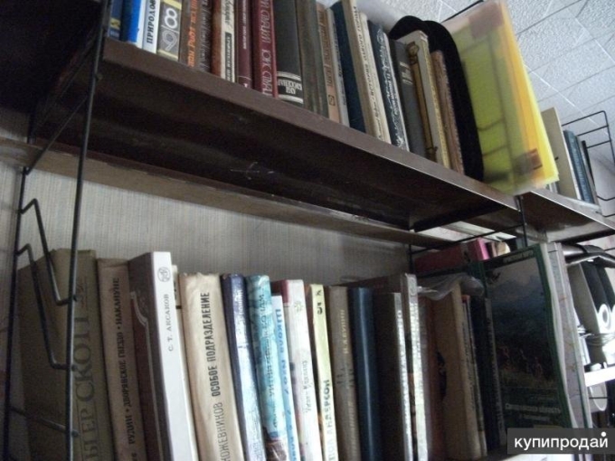 Советские книжные полки металлические