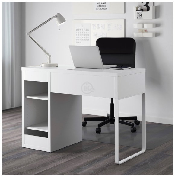 Стол Micke ikea белый