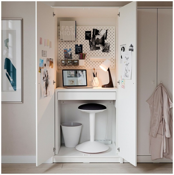 Стол Micke ikea белый