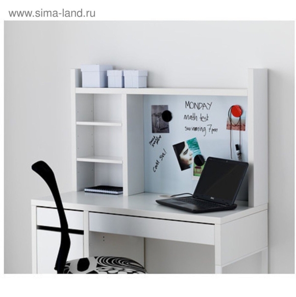 Стол Micke ikea белый