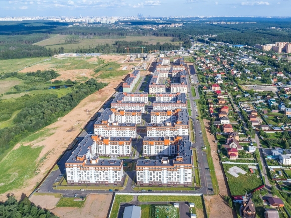 Микрорайон Красногорский в Нахабино