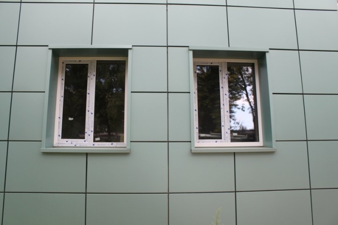 Алюмокомпозит откосы