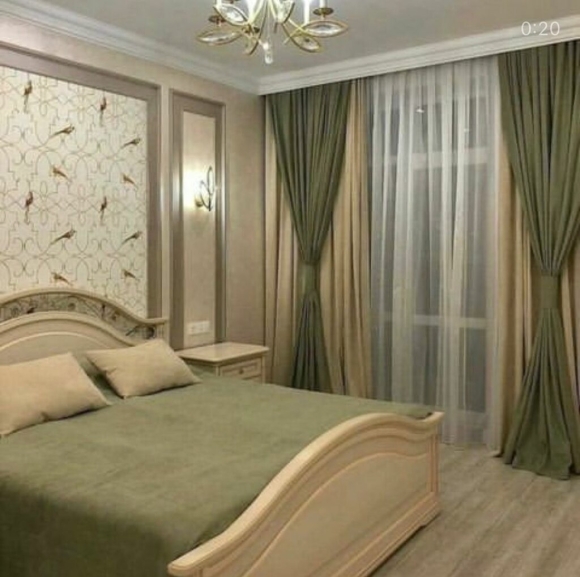 Дизайнерские шторы для спальни