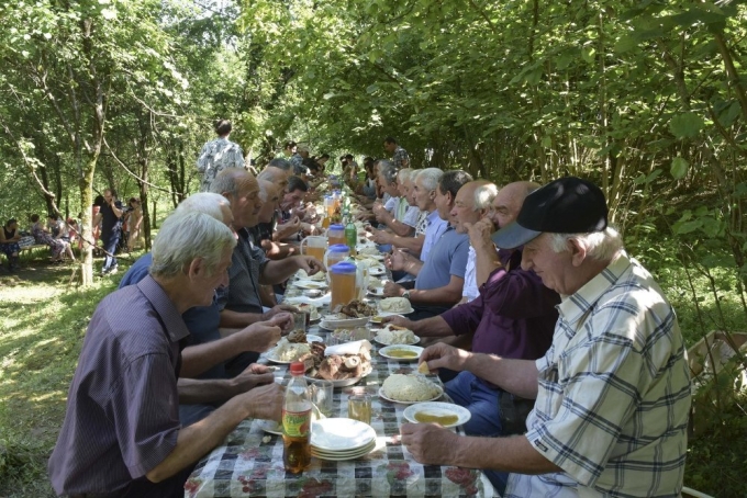 Село Ачандара Абхазия