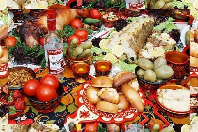 Накрыть праздничный стол