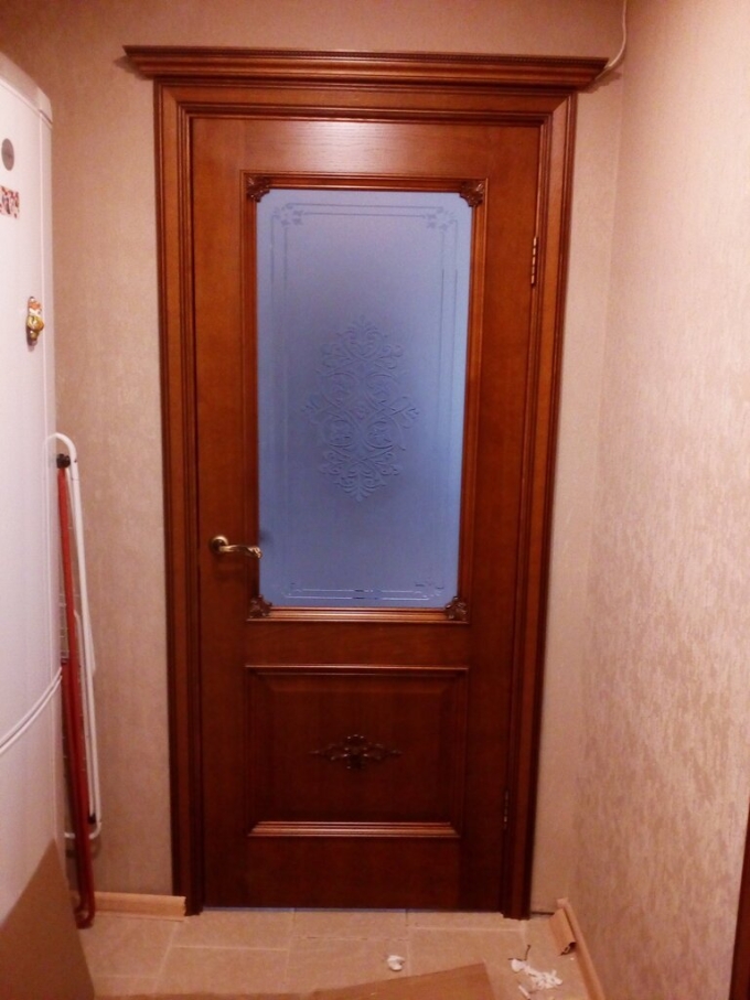 Установленные межкомнатные двери
