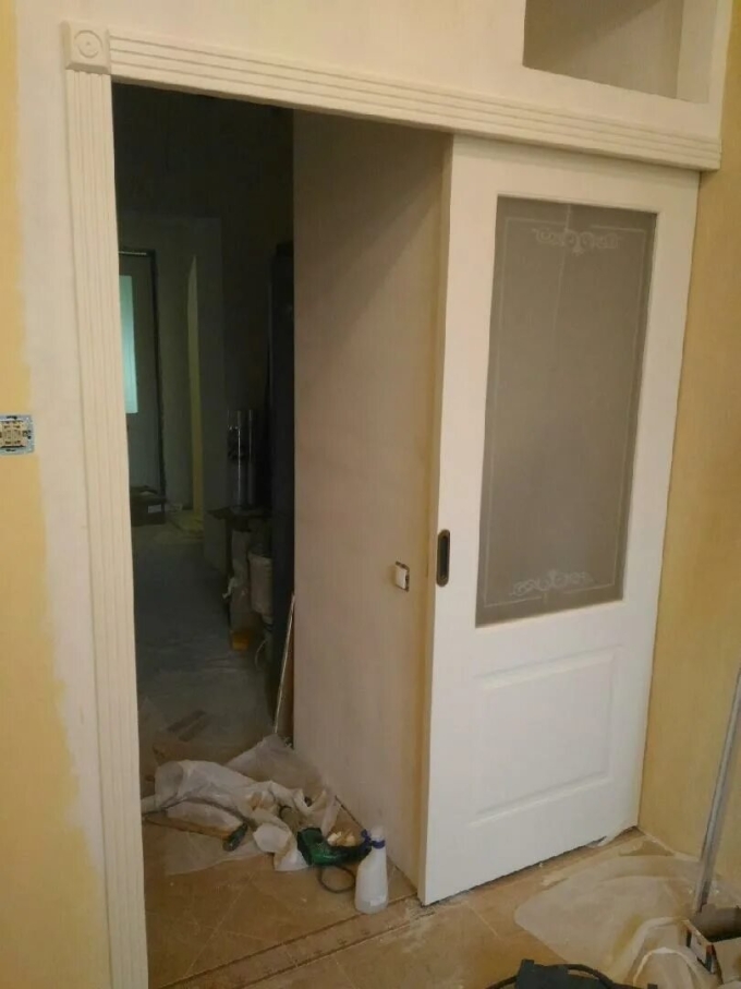 Раздвижные двери без доборов