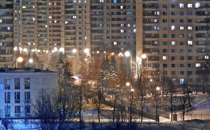 Зимний спальный район