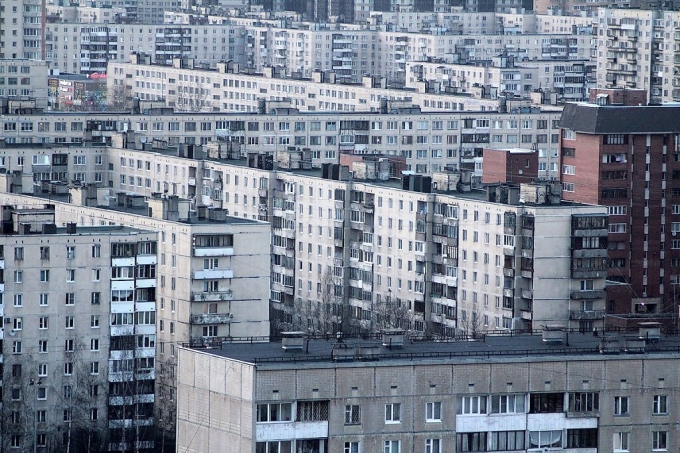 Казахстан спальный район