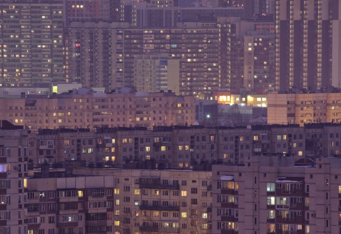 Спальный район Питера