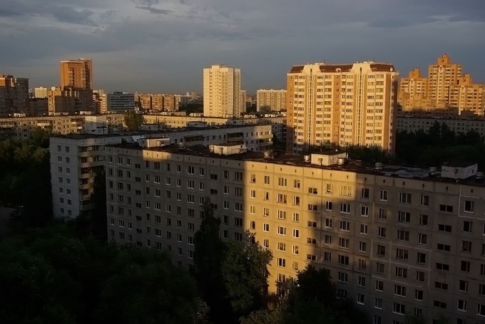 Спальный район Москвы