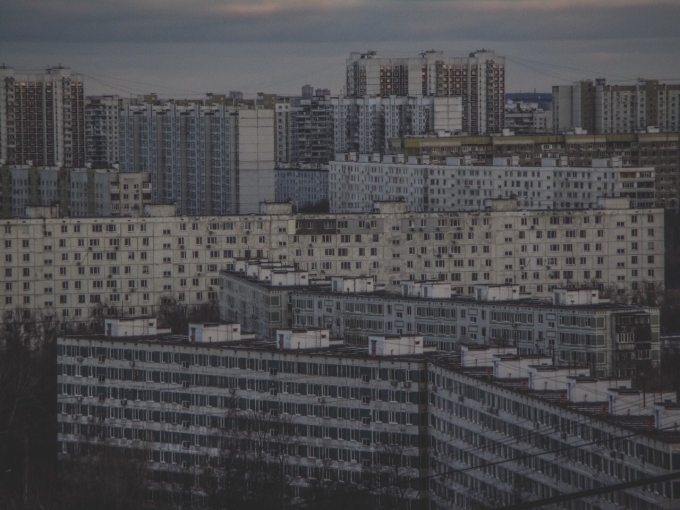 Спальные районы Москвы снизу