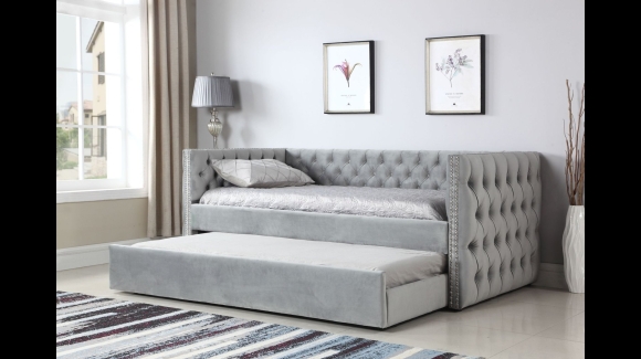 Кровать диван Avalon channel Stitch Upholstered Daybed
