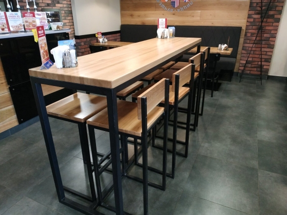 Барная стойка Loft кафе