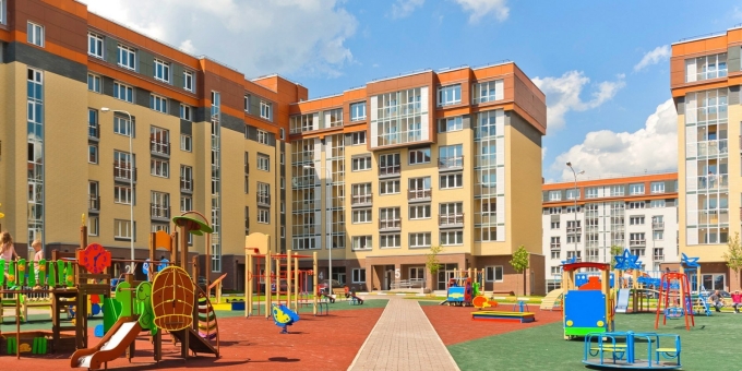 Микрорайон Красногорский в Нахабино