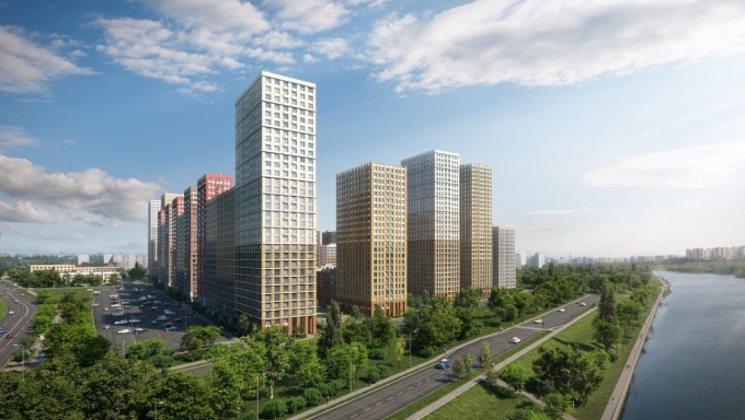 Микрорайон домашний в Марьино