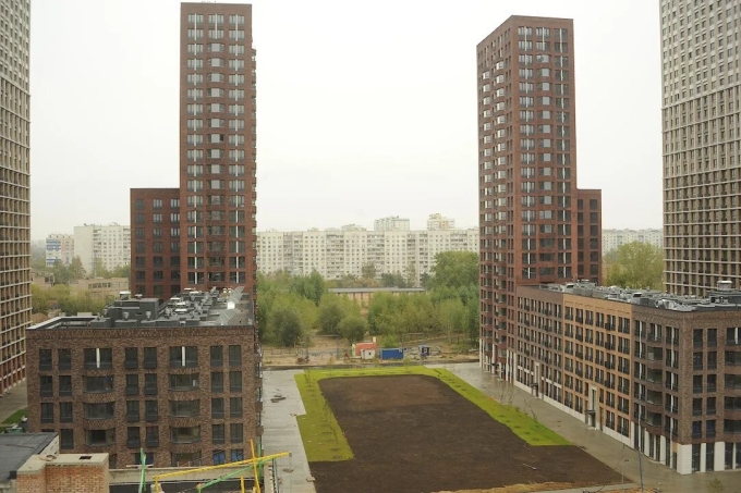Микрорайон домашний в Марьино