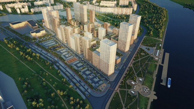 Микрорайон домашний в Марьино