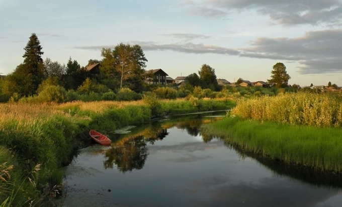 Река деревня Маврино