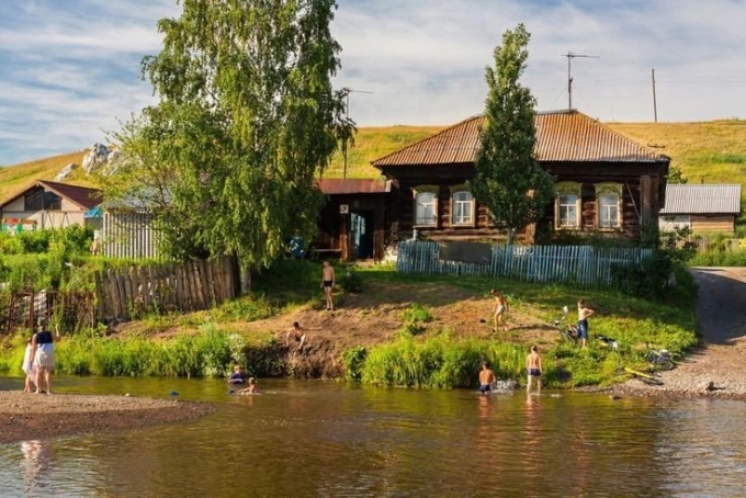 Лето в деревне детство