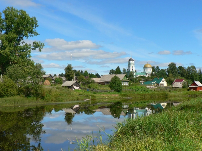 Церковь в деревне