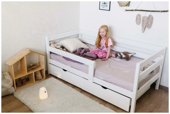 Кровать Scandi Sofa с бортиком