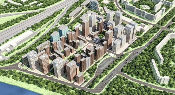 План застройки Люблинский парк пик