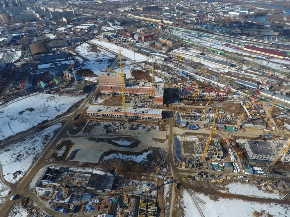 Пик Люблинский парк ход строительства