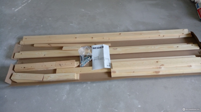 Кровать ikea Neiden