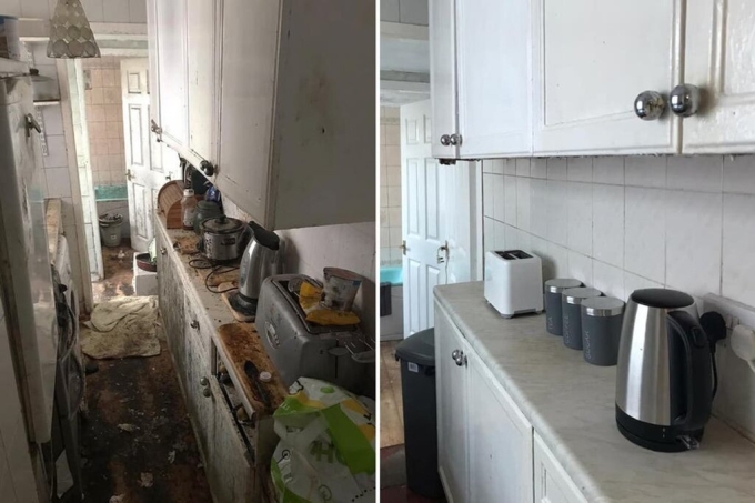 Квартира доти после уборки